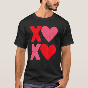 T-shirt XOXO Coeurs Embrasses et baisers Funny Valentines