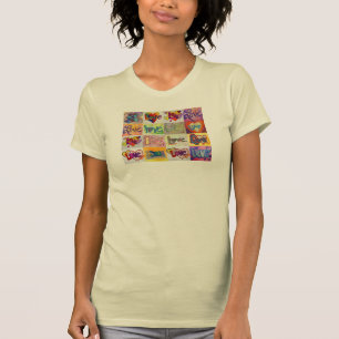 T-shirt XOXO Love Mosaic Art Shirts