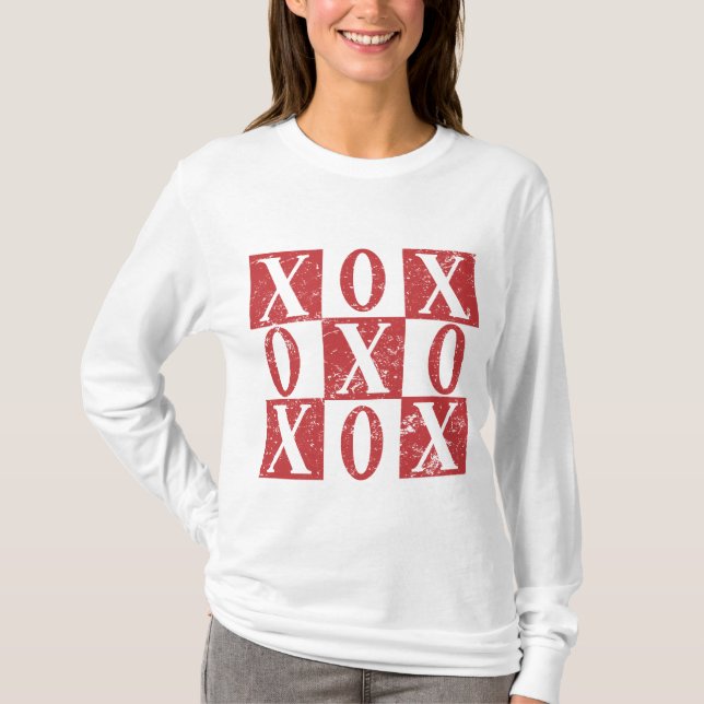 T-shirt XOXO Saint-Valentin (Devant)