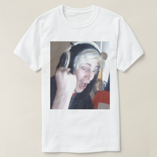 T-shirt xQc POGchamp   (Design devant)