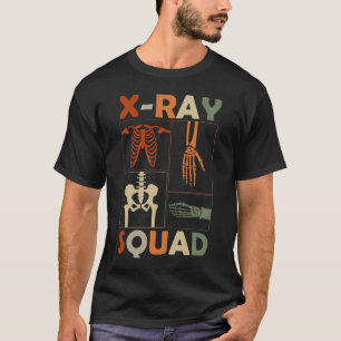 T-shirt Xray Skeleton Bones Radiologiste drôle Radiologie