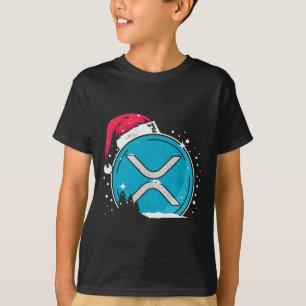 T-shirt Xrp Chapeau de Noël Moonshot Ripple Crypto Merch à