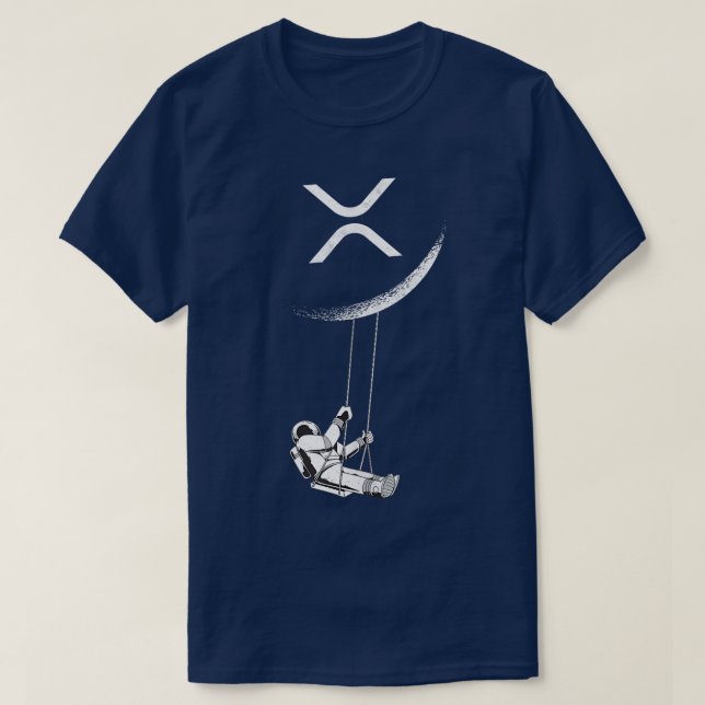 T-shirt XRP Crypto Cadeau Cryptodevise Blockchain Communit (Design devant)