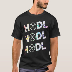 T-shirt XRP Ripple HODL Crypto Pour Hommes Et Femmes