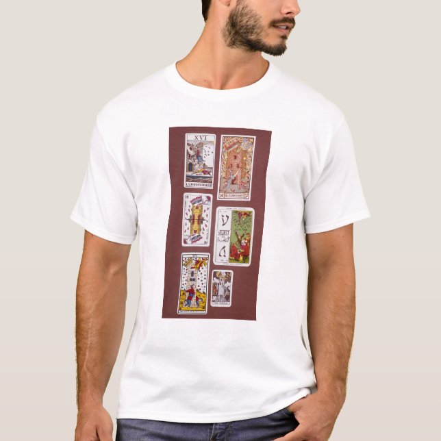 T-shirt XVI la tour de la destruction (Devant)