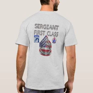 T-shirt XVIII Sergent de première classe du Corps aéroport