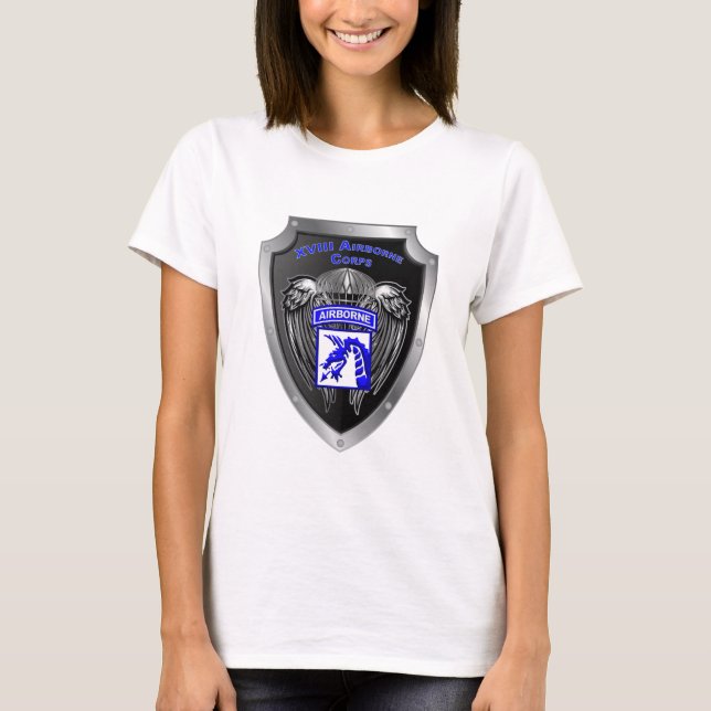 T-shirt XVIIIe Corps aéroporté (Devant)