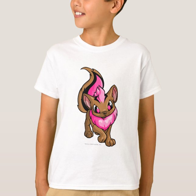 T-shirt Xweetok rose (Devant)