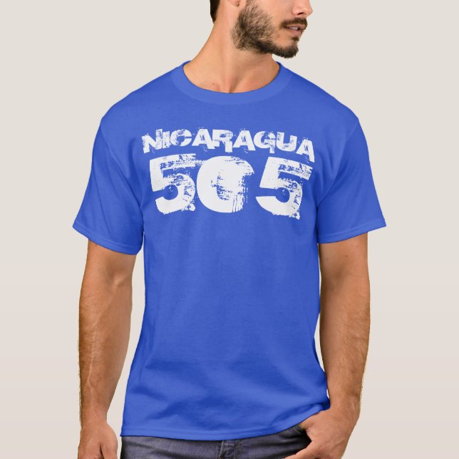 T-shirt XZZX tee Nicaragua (Devant)