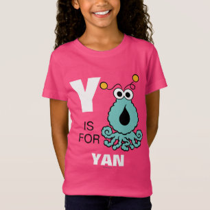 T-Shirt Y est pour Yip-Yips Ajouter Votre Nom