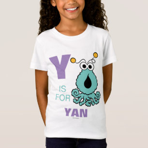 T-Shirt Y est pour Yip-Yips Ajoutez votre nom