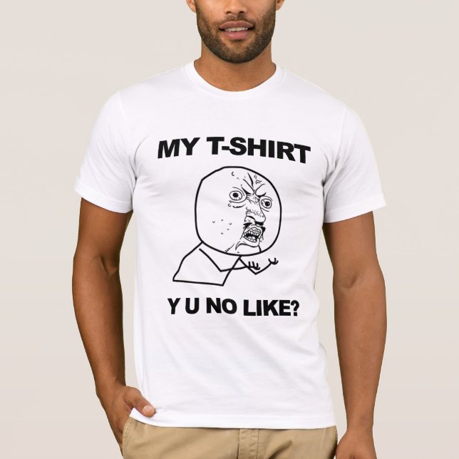 T-SHIRT Y U NON COMME ? (Devant)