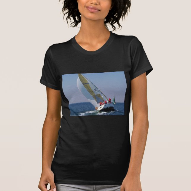 T-shirt Yacht emballant en mars Menor (Devant)