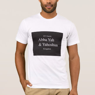 T-shirt yah et yahoshua d'abba