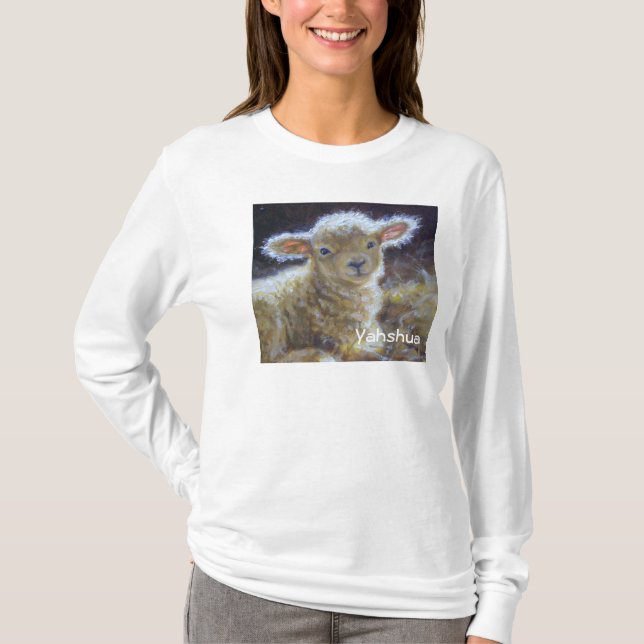 T-shirt Yahshua, l'agneau de Yahweh (Devant)