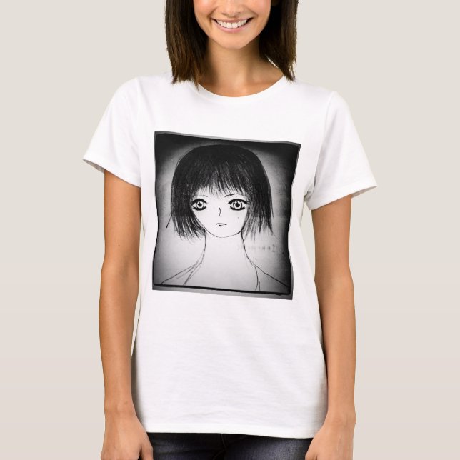 T-shirt yaie elektra anime manga dessin animé bizarre (Devant)