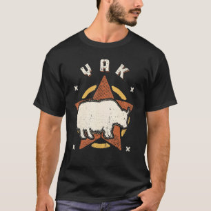 T-shirt Yak Vintage Retro Classic Animal