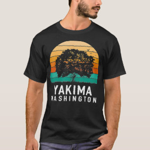 T-shirt Yakima Vintage Sunset Washington Souvenir