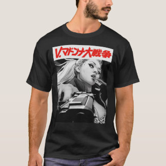 T-shirt Yakuza Japanese Cyberpunk Girl Vaporwave Urban Sty