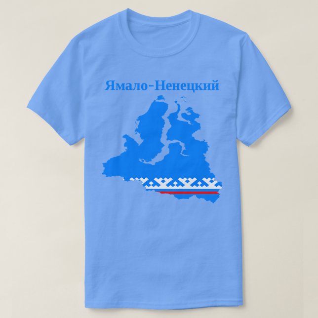 T-shirt YamaloNenets Autonome Okrug Russie (Design devant)