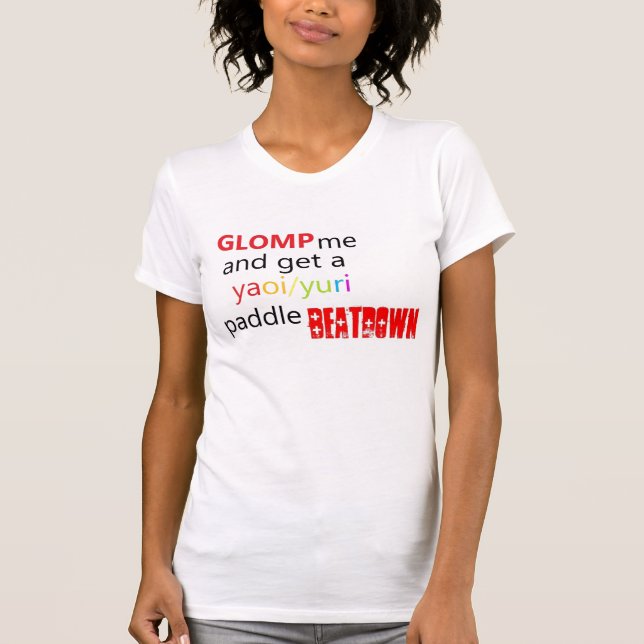 T-shirt Yaoi/Beatdown palette de Yuri (Devant)