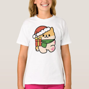 T-shirt Yappy Howlidays - Jote Christmas Dog Cartoon