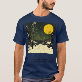 T-shirt Yasunari Kawabata Style minimal