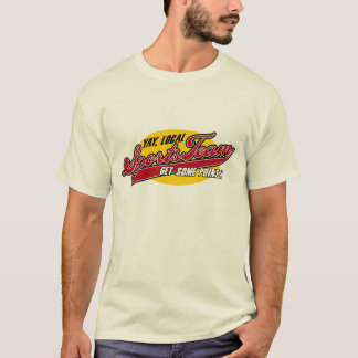 T-shirt Yay, équipe de sports locale