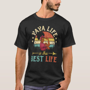 T-shirt Yaya Life Est La Meilleure Vie Africaine Femmes Bl