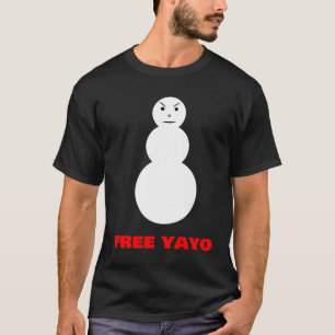 T-shirt YAYO GRATUIT - Snowman en colère