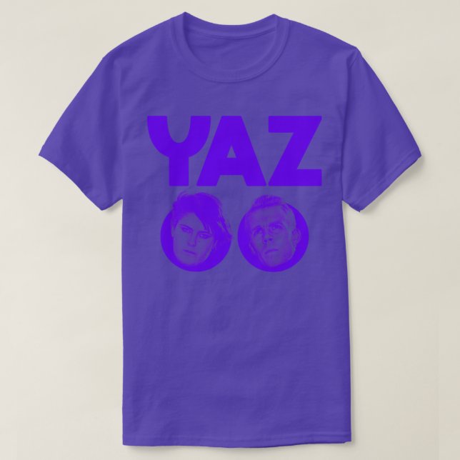 T-shirt Yazoo 80s Synth Fan Art (Design devant)