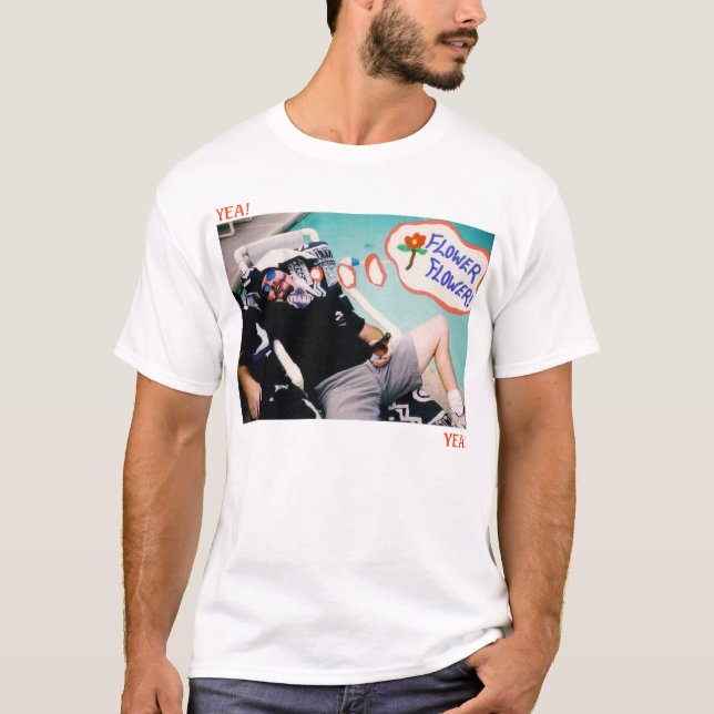 T-shirt YEA ! Fleur (Devant)