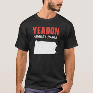 T-shirt Yeadon Pennsylvania USA State America Travel