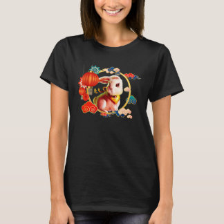 T-shirt Year Of The Rabbit 2023 Happy Lunar New Year Chine