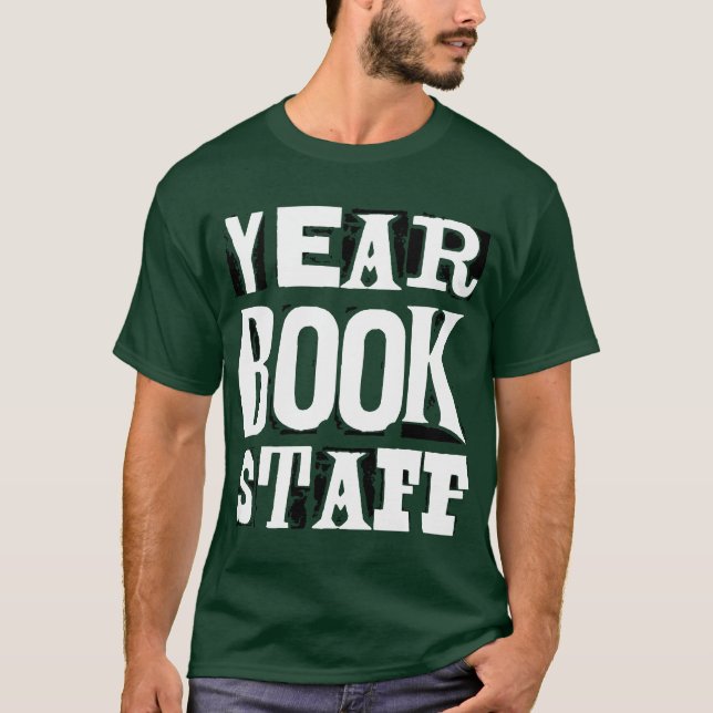 T-shirt yearbookstaff (Devant)