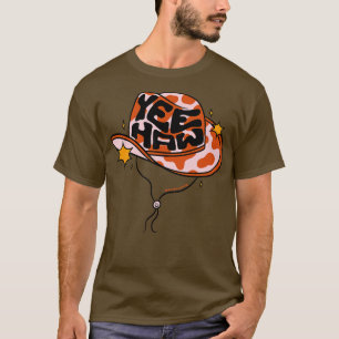 T-shirt Yeehaw Cowboy Casquette