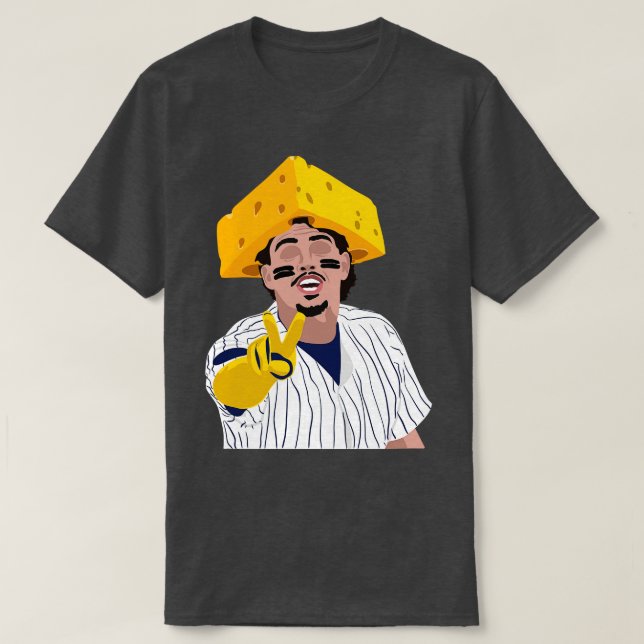 T-shirt Yelich et le fromage (Design devant)