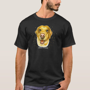T-shirt Yellow Labrador Retriever Portrait 4 Animal Lab Ch