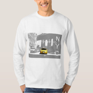 T-shirt Yellow Tax Nyc New York City Brooklyn Mens