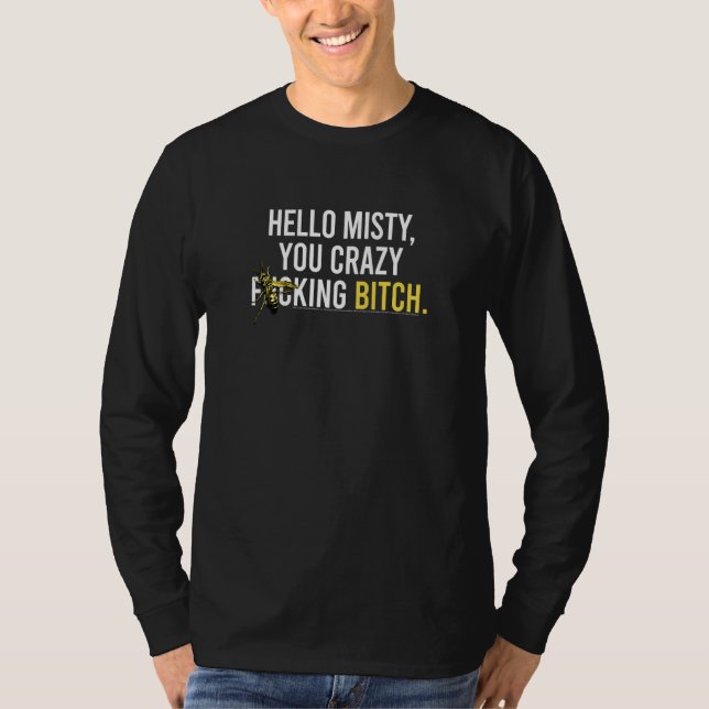 T-shirt Yellowjackets Hello Misty (Devant)