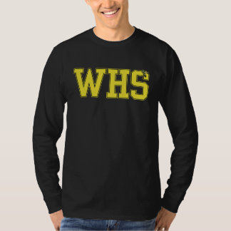 T-shirt Yellowjackets Wiskayok High School Simple Yellow C