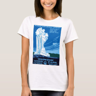 T-shirt ~ Yellowstone de service de naturaliste de garde