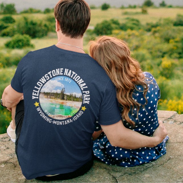T-shirt Yellowstone National Park Wyoming (Créateur téléchargé)
