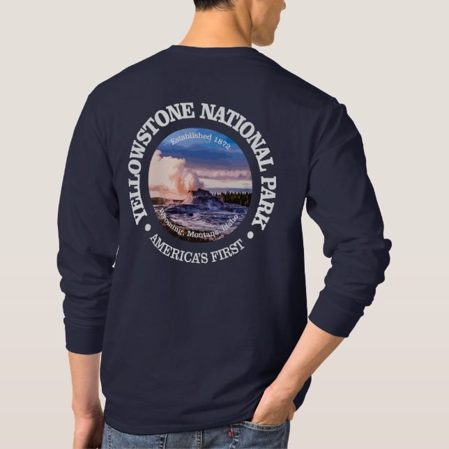 T-shirt Yellowstone NP 2 (Dos)