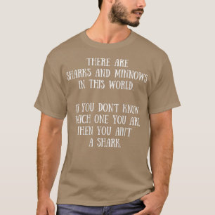 T-shirt Yellowstone Shark Minnow Fisherman Rip Jimmy Funny