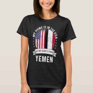T-shirt Yéménite Patriot Américain Grace Fier Accueil Etat