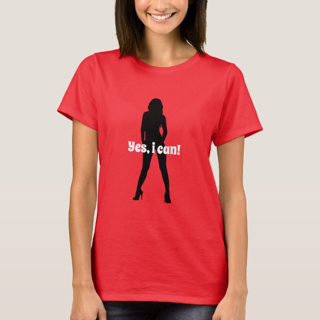 T-shirt yes, i can (Devant)