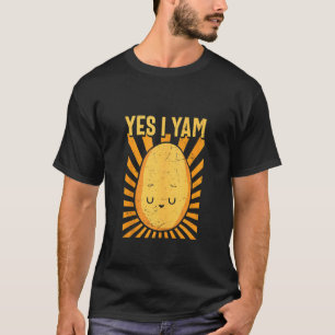 T-shirt Yes I Yam Funny Thanksgiving Halloween Matching Co
