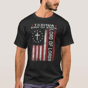 T-shirt YESHUA Jésus est le roi de la Bible chrétienne Cro