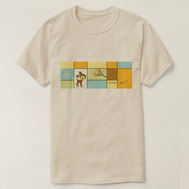 T-shirt YesterDeer Retro (Design devant)